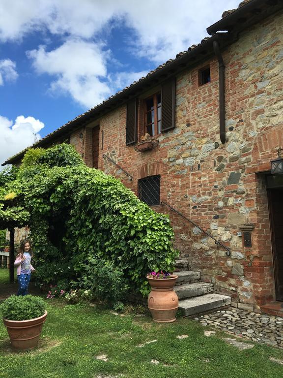 Casale Le Querce Lägenhet Castelnuovo Berardenga Exteriör bild